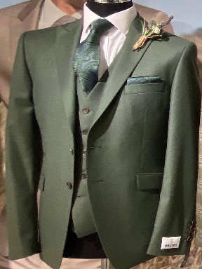 Now taking orders for hiring of our new suit Greenwood Sage Now taking orders for hiring of our new suit Greenwood Sage